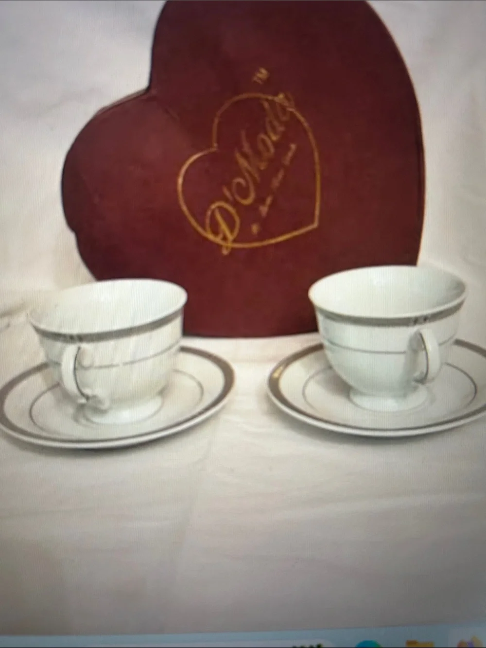 D'MODA 4PC ESPRESSO SET NWT